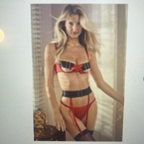 VENUS Other - Open Cup Santa Bra Set S/M